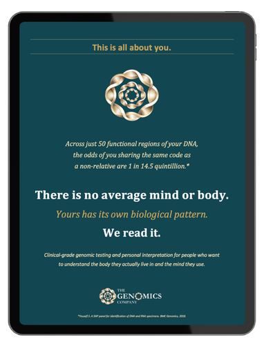 Free case study cover: there is no average mind or body; yours has its own biological pattern.