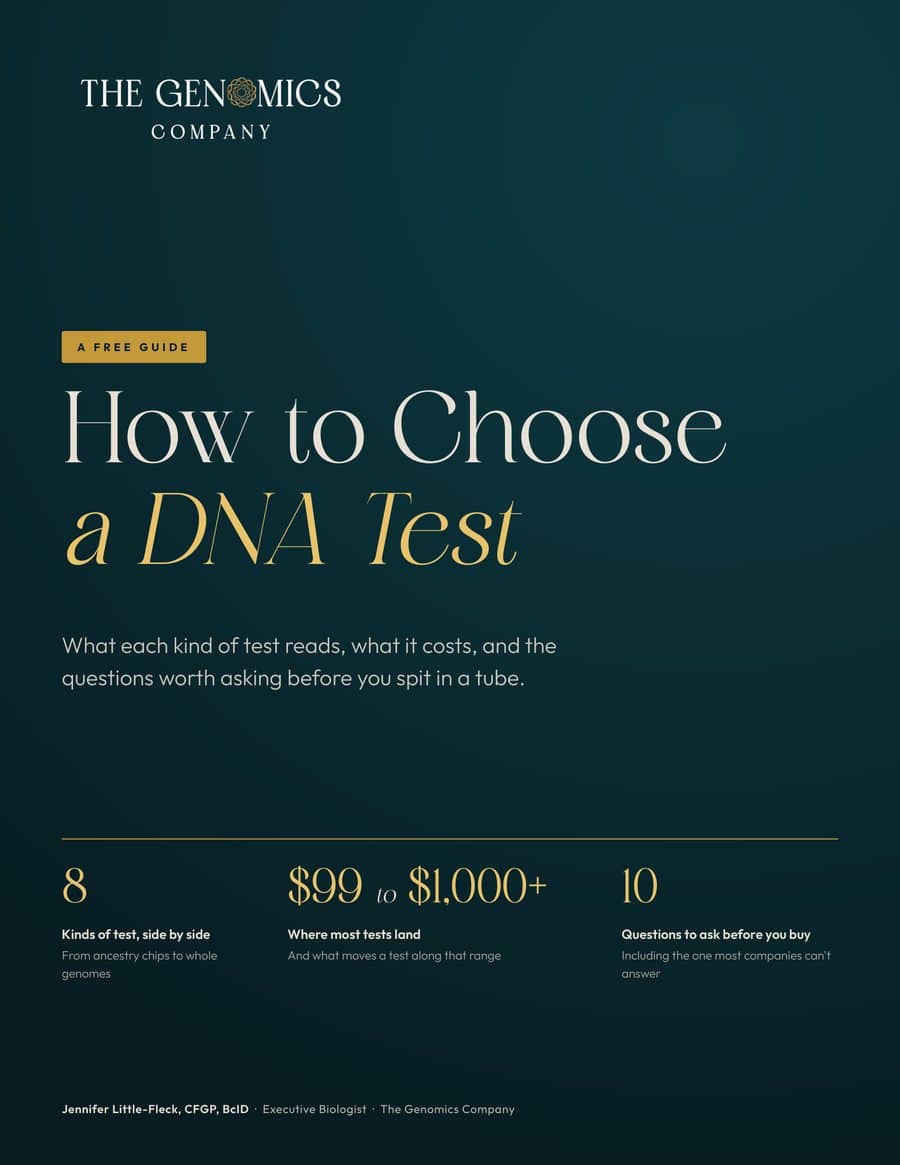 The cover of How to Choose a DNA Test